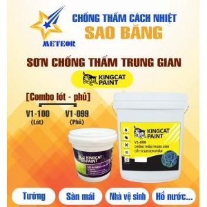 Sơn Chống Thấm Trung Gian Cốt Vi Sợi  V1-099